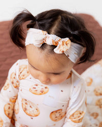 Baby Kids Bamboo Pajamas — One Smart Cookie Headwrap — Image 1