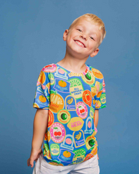 Baby Kids Bamboo Pajamas — Peel Me Later T-Shirt — Image 1