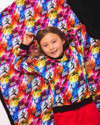 Baby Kids Bamboo Pajamas — Power Rangers Bum Bum Blanket - Plush — Image 1
