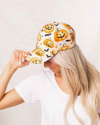 Baby Kids Bamboo Pajamas — Pumpkin About You Adult Hat — Image 1