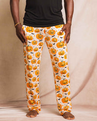 Baby Kids Bamboo Pajamas — Pumpkin About You Men's Pajama Pants — Image 1