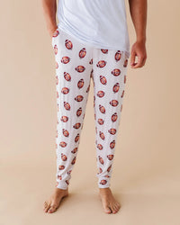Baby Kids Bamboo Pajamas — Punt Intended Men's Lounge Pants — Image 1