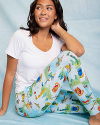 Baby Kids Bamboo Pajamas — Harry Potter™ Quidditch Cup Women's Pants — Image 1