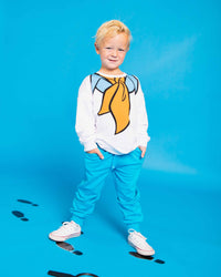 Baby Kids Bamboo Pajamas — Scooby-Doo™ Freddy Jogger Set — Image 1