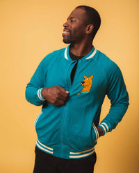 Baby Kids Bamboo Pajamas — Scooby-Doo™ Adult Bomber Jacket — Image 1