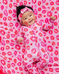 Baby Kids Bamboo Pajamas — Seal The Deal Ruffle Bum Bum Blanket — Image 1