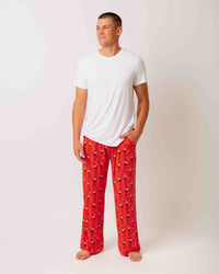Baby Kids Bamboo Pajamas — Sesame Street™ E is for Elmo Men's Pajama Pants — Image 1