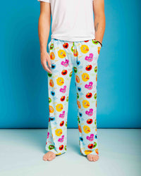 Baby Kids Bamboo Pajamas — Sesame Street™ Elmo and Friends Men's Pajama Pants — Image 1