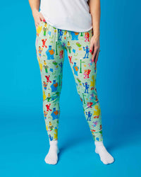 Baby Kids Bamboo Pajamas — Sesame Street™ Playtime Pals Women's Pants — Image 1