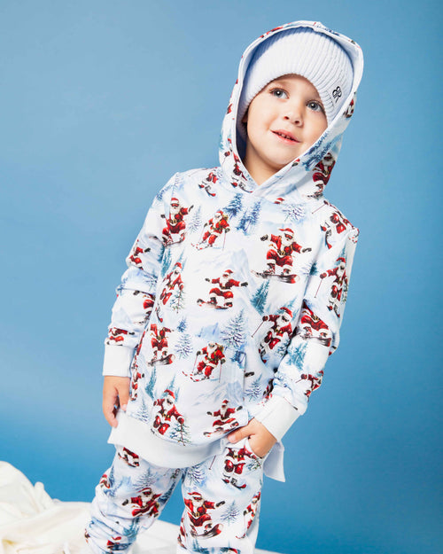 Baby Kids Bamboo Pajamas — Sleigh the Slopes Kid's Beanie — Image 10