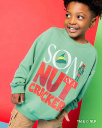 Baby Kids Bamboo Pajamas — Son of a Nutcracker Crew Neck Sweatshirt — Image 1