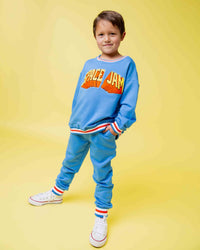 Baby Kids Bamboo Pajamas — Space Jam™ MVP Relaxed Fit Jogger Set — Image 1