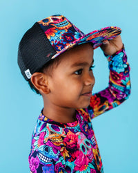 Baby Kids Bamboo Pajamas — Sweet But Deadly Hat — Image 1