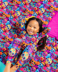Baby Kids Bamboo Pajamas — Sweet But Deadly Bum Bum Blanket — Image 1