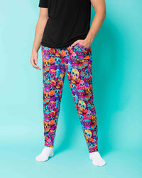 Baby Kids Bamboo Pajamas — Sweet But Deadly Men's Pants — Image 1