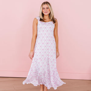 Baby Kids Bamboo Pajamas — Take A Bow Women's Dress — Image 1