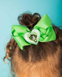 Baby Kids Bamboo Pajamas — The Powerpuff Girls™ Buttercup Alligator Clip — Image 1