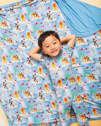 Baby Kids Bamboo Pajamas — The Wizard of Oz™ Bum Bum Blanket — Image 1