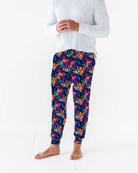Baby Kids Bamboo Pajamas — Easy Tiger Men's Pants — Image 1
