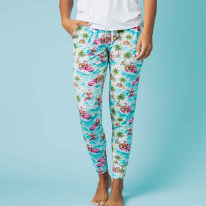 Baby Kids Bamboo Pajamas — Tis the Sea-son Women's Pants — Image 1