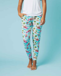 Baby Kids Bamboo Pajamas — Tis the Sea-son Women's Pants — Image 1