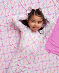 Baby Kids Bamboo Pajamas — Too Fluffin Cute Bum Bum Blanket — Image 1