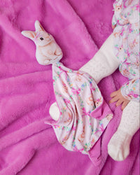 Baby Kids Bamboo Pajamas — Too Fluffin Cute Lovey — Image 1