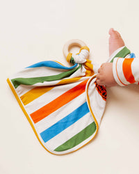 Baby Kids Bamboo Pajamas — Trail Mix Lovey — Image 1