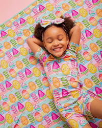 Baby Kids Bamboo Pajamas — Treat Yo'Self Bum Bum Blanket — Image 1