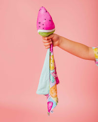 Baby Kids Bamboo Pajamas — Treat Yo'Self Lovey — Image 1