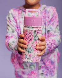 Baby Kids Bamboo Pajamas — Simple Modern Summit Tumbler - 14 oz : Hydrangea — Image 1
