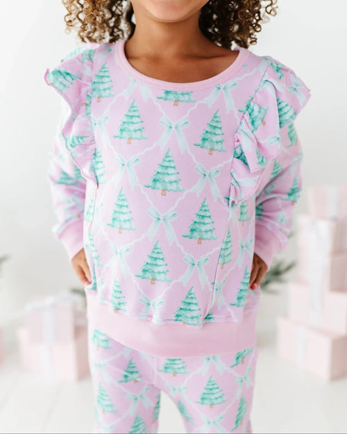 Baby Kids Bamboo Pajamas — Un-fir-gettable Jogger Set — Image 7