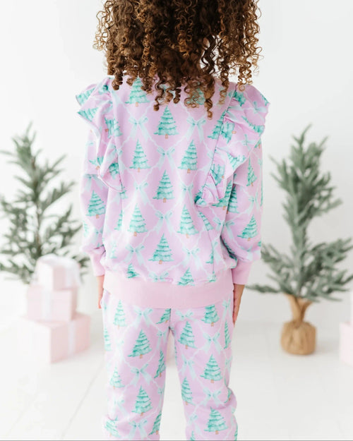 Baby Kids Bamboo Pajamas — Un-fir-gettable Jogger Set — Image 8