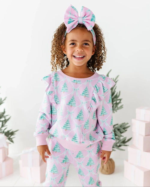 Baby Kids Bamboo Pajamas — Un-fir-gettable Jogger Set — Image 9