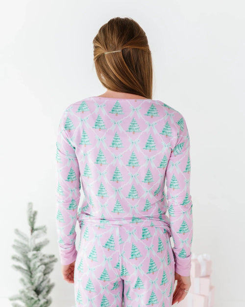 Baby Kids Bamboo Pajamas — Un-fir-gettable Women's Pants — Image 11