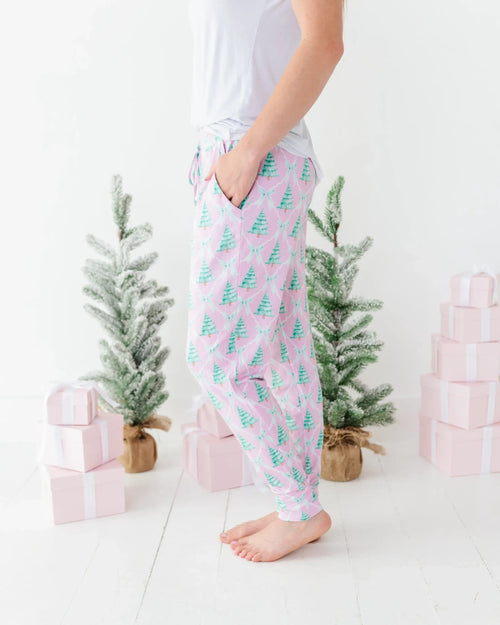 Baby Kids Bamboo Pajamas — Un-fir-gettable Women's Pants — Image 7