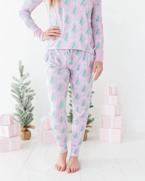 Baby Kids Bamboo Pajamas — Un-fir-gettable Women's Pants — Image 10