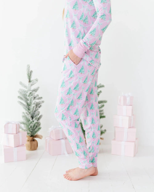 Baby Kids Bamboo Pajamas — Un-fir-gettable Women's Pants — Image 15