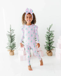 Baby Kids Bamboo Pajamas — Un-fir-gettable Two-Piece Pajama Set — Image 1
