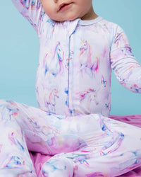 Baby Kids Bamboo Pajamas — Uni-believable Convertible Romper — Image 1