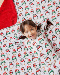Baby Kids Bamboo Pajamas — Waddle It Be Bum Bum Blanket - Plush — Image 1