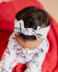 Baby Kids Bamboo Pajamas — Waddle It Be Headwrap — Image 1