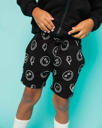Baby Kids Bamboo Pajamas — Printed Pull-on Shorts Bundle — Image 3