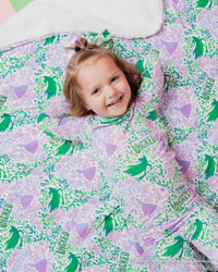 Baby Kids Bamboo Pajamas — Wicked Bum Bum Blanket - Plush — Image 1