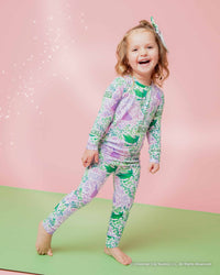 Baby Kids Bamboo Pajamas — Wicked Long Sleeve Pajama Set — Image 1
