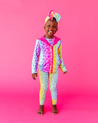 Baby Kids Bamboo Pajamas — Wild Child Convertible Jacket — Image 1