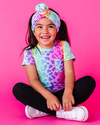 Baby Kids Bamboo Pajamas — Wild Child T-Shirt — Image 1