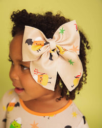 Baby Kids Bamboo Pajamas — Witch Better Have My Candy Woven Alligator Clip — Image 1