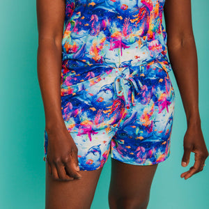 Baby Kids Bamboo Pajamas — Current Crew Women's Shorts — Image 1