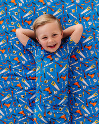 Baby Kids Bamboo Pajamas — Wrench & Repeat Bum Bum Blanket — Image 1